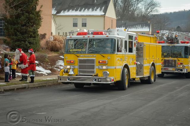 Santa Visits Lower Frederick Twp. - 12/21/2013